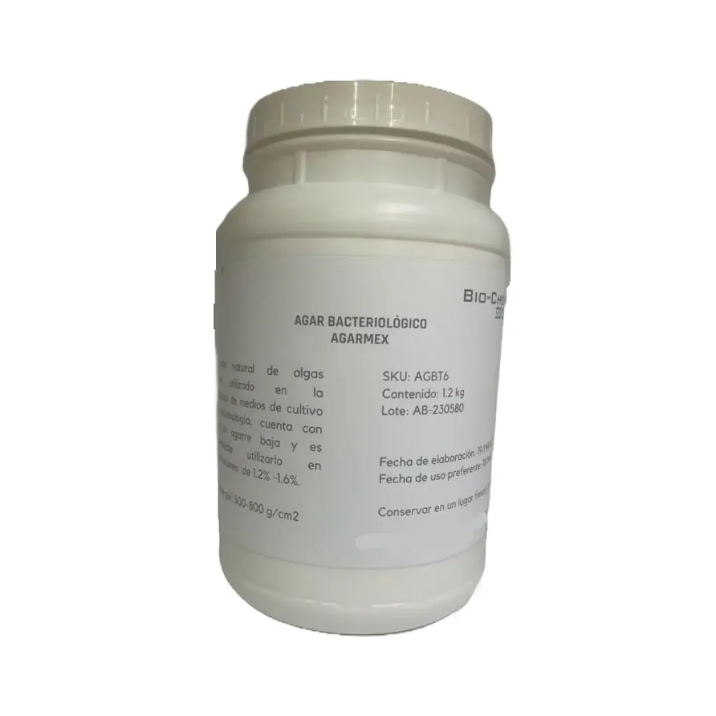 Agar Bacteriológico 1.2kg