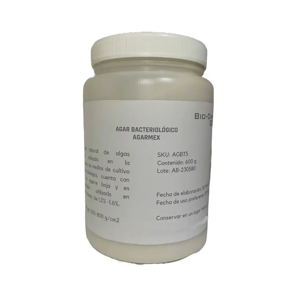 Agar Bacteriológico 600g