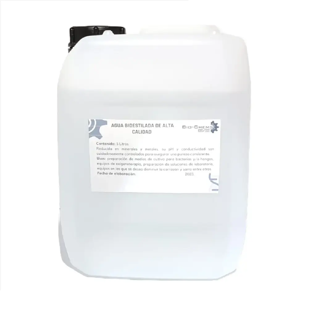 Agua Bidestilada 5L
