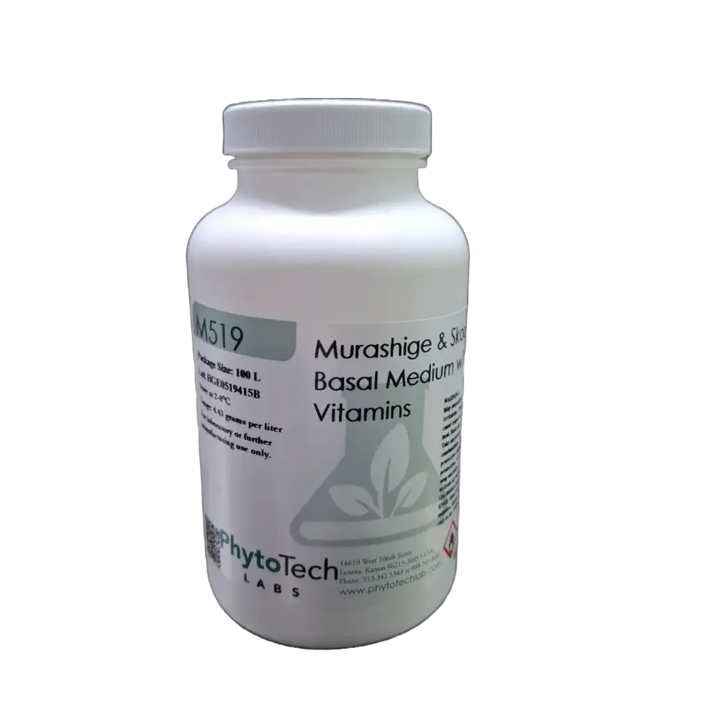 Murashige & Skoog MS Medio Basal con Vitaminas 100L (443g)