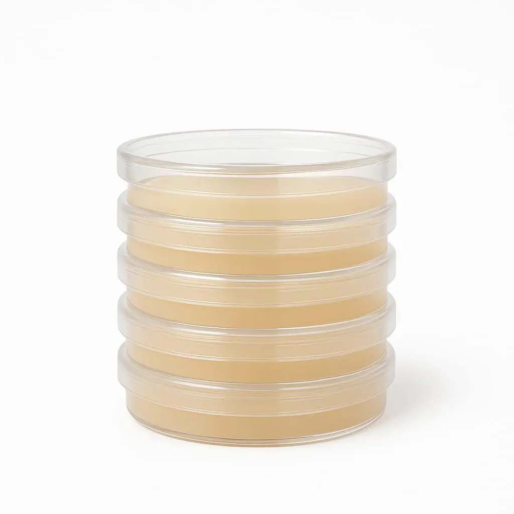 Placas Petri 90x15 mm Agar MRS 5 pzs BIOCHEMS