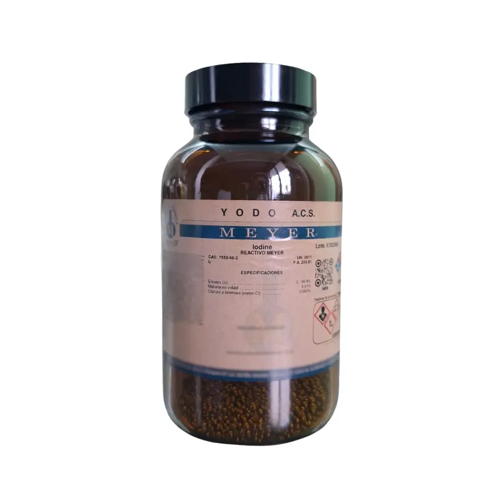 Yodo resublimado para 1L (1.68g)