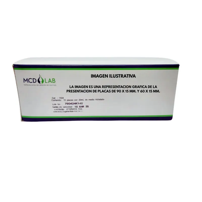 Agar Sangre (AST) Pqte/10 Placas MCDLAB