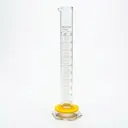 Probeta B, base hex. vidrio, c/bumper 100 mL KIMAX