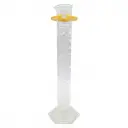 Probeta B, base hex. vidrio, c/bumper 250 mL KIMAX