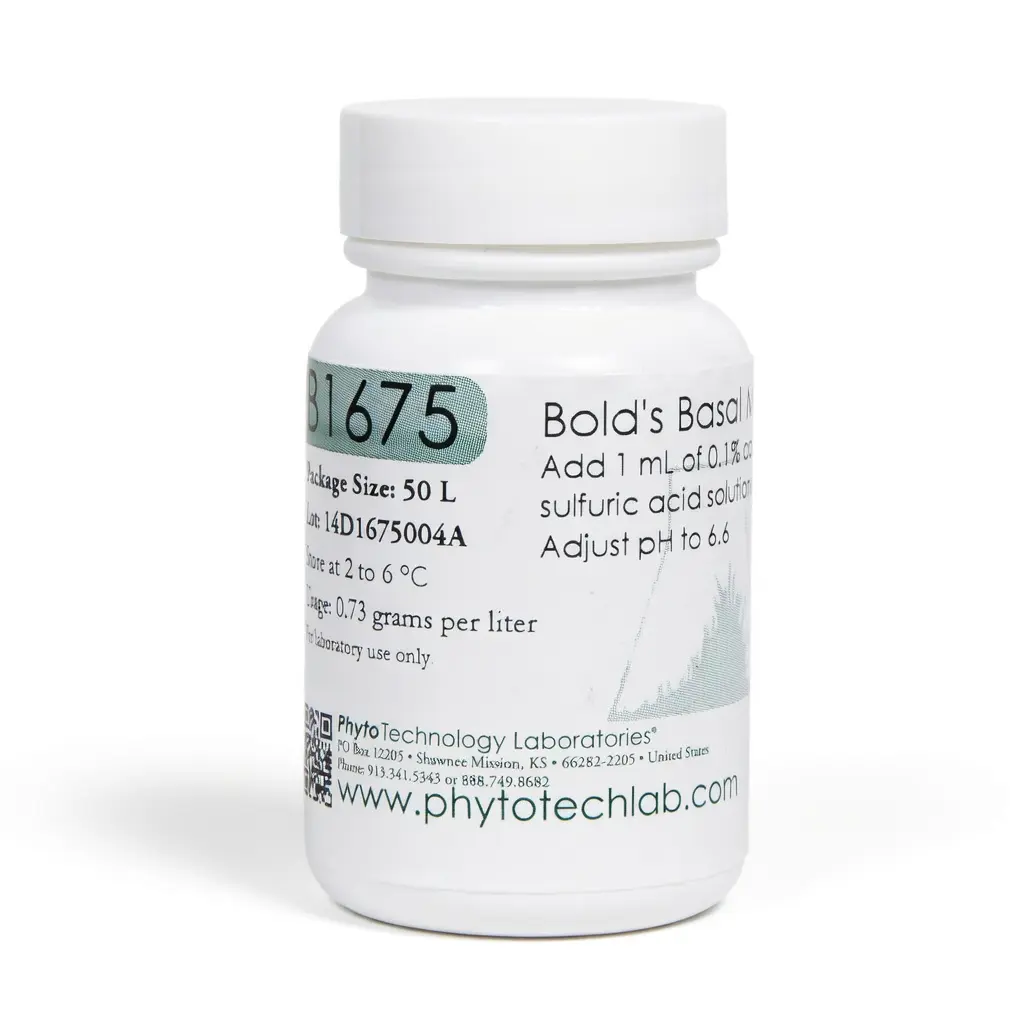 Medio Basal de Bold (BBM) para 50L (35.35g)