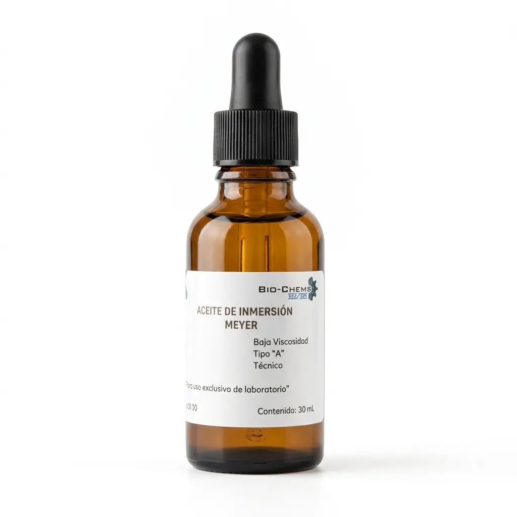 Aceite de inmersión Tipo A Baja Viscosidad Técnico 30mL MEYER