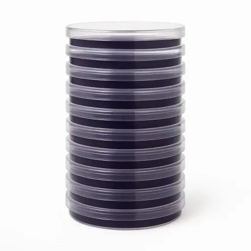 [PEMB2ML] Placas Petri 90x15 mm Agar Eosina y Azul de Metileno 10 pzs BIOCHEMS