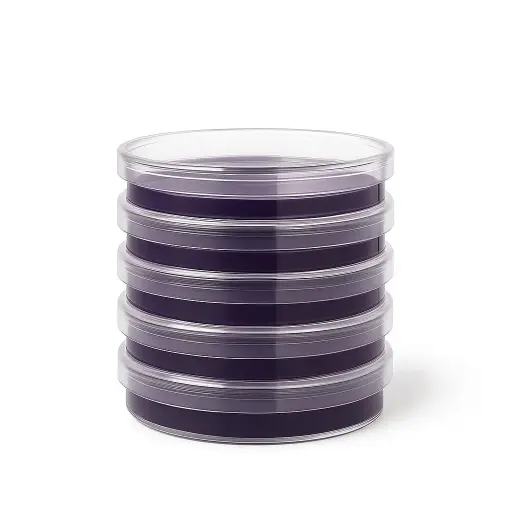 [PEMB1ML] Placas Petri 90x15 mm Agar Eosina y Azul de Metileno 5 pzs BIOCHEMS