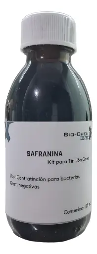 [SAFRA2] Safranina Para Tinción Gram 500 mL