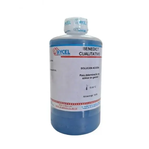 [2418-1L] BENEDICT Cuantitativo 25 ml = 0.05 g Glucosa/ 1L/ HYCEL