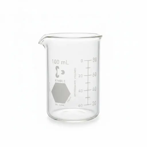 [14000-100] Vaso precipitado Griffin, regular, forma baja, graduado 100 mL KIMAX