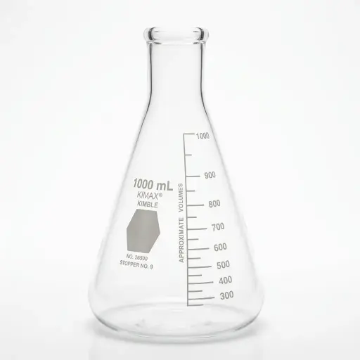 [26500-1000] Matraz Erlenmeyer graduado 1 L KIMAX 